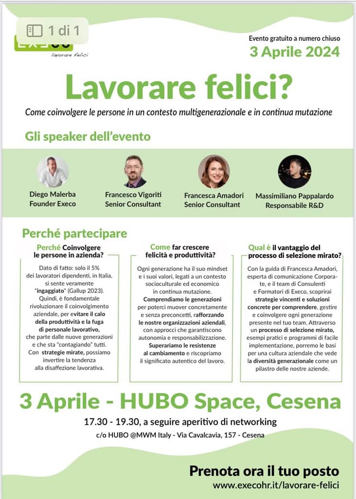 Lavorare felici